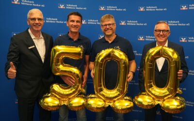 Danke an die Volksbank Mittlerer Neckar!